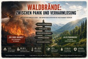 Waldbrände: Zwischen Panik und Verharmlosung
